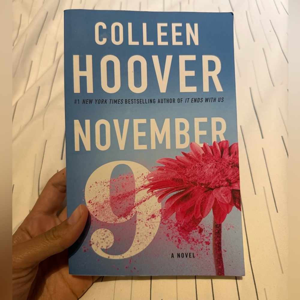 💛 3 for $15💛 Blue and Pink 'November 9' Book by Colleen Hoover